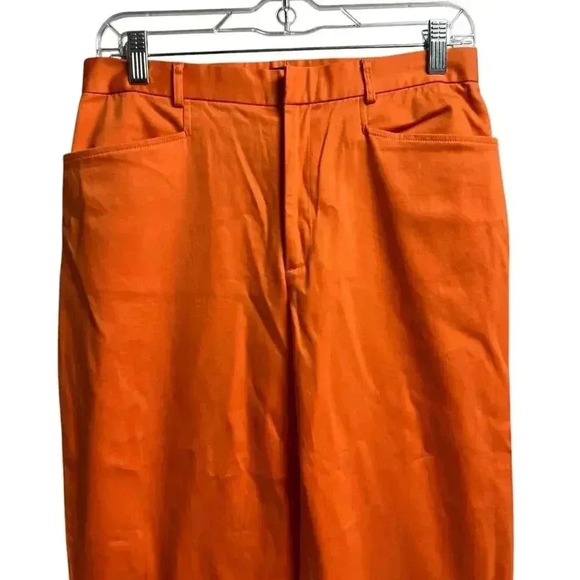 Ralph Lauren Orange Pants Size 8 Black Label - Picture 2 of 12